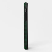 グリーン&ブラックグラハムクランPlaid iPhone 5ケース Case-Mate iPhoneケース (裏面/左)