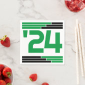 グリーン&ブラックバークラス'24グラードパーティー スタンダードカクテルナプキン (インサイチュ)