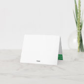 グリーン&ブラックバー卒業ありがとう サンキューカード (裏面)