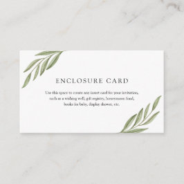 グリーン ブランチ エンクロージャー カード