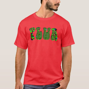 グリーン·プサイケデリックルー Tシャツ