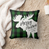 グリーン·プレイド·クリメリースムーパーソナライズされたス クッション (ブランケット)