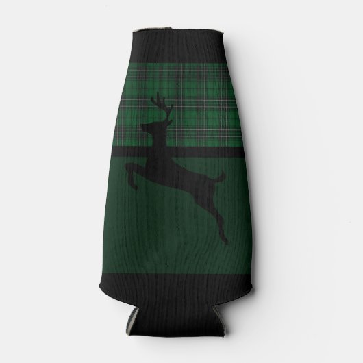 グリーン・プレイド・ディアー ボトルクーラー (正面)