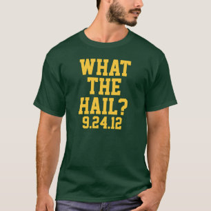 グリーン・ベイフットボール: 何あられか。 9/24/12枚のワイシャツ Tシャツ