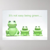 グリーン・ポスターは簡単ではない ポスター (正面)