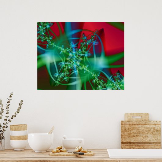 グリーン ポスター (キッチン)