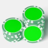 グリーン ポーカーチップ (積み重ね)