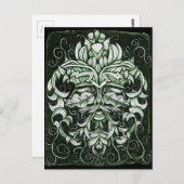 グリーン・マン ポストカード (正面/裏面)