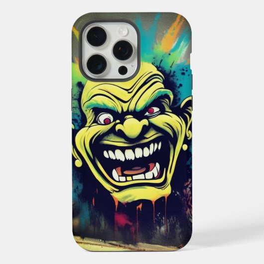 グリーン・メナス・グラフィティ iPhoneケース (裏面)