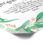 グリーン メモリアル テーブル サイン v1 (角)