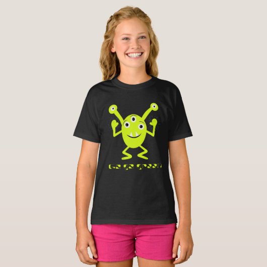 グリーン・モンスター Tシャツ (正面フル)