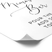 グリーン, ユーカリの葉, ボヘミア, ミモザバー ポスター (角)