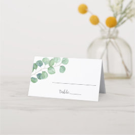 グリーン・ユーカリ プレイカード プレイスカード