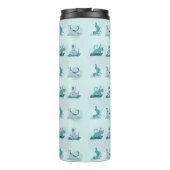 グリーン・ヨガ・キャッツ タンブラー (裏面)