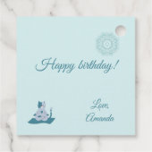 グリーン・ヨガ・キャッツ フェイバータグ (裏面)