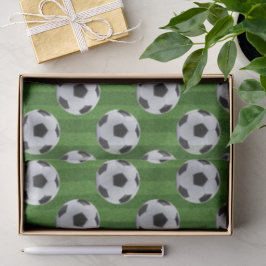 グリーン+ヨーロッパ+サッカー+パターン 薄葉紙