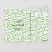 グリーン·リザード ポストカード (裏面)