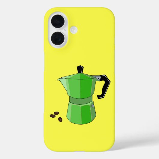 グリーン レインボー エスプレッソ Case-Mate iPhoneケース (裏面)