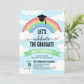 グリーン・レインボー・クラウズ祝卒業生へ 招待状 (スタンド正面)