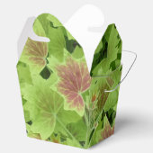 グリーン レッド リーフス テイクアウト フェイバーボックス (オープン)