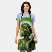 グリーン・レディ エプロン (着用した状態)