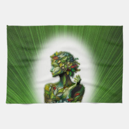 グリーン・レディ キッチンタオル