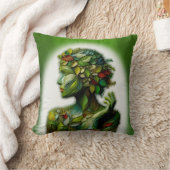 グリーン・レディ クッション (ブランケット)