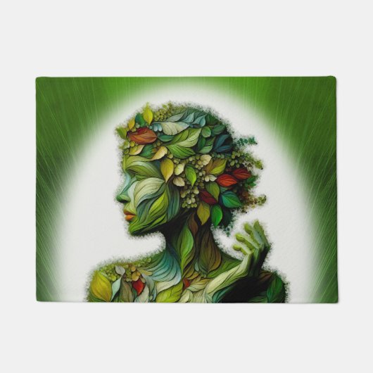 グリーン・レディ ドアマット (正面)