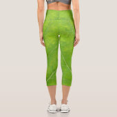 グリーン《植物》アスペンリーフ#11 カプリレギンス (裏面)