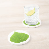 グリーン《植物》アスペンリーフ#11 コースター (側面)