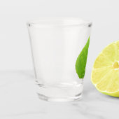 グリーン《植物》アスペンリーフ#11 ショットグラス (左)