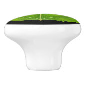 グリーン《植物》アスペンリーフ#11 セラミックノブ (側面)