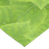 グリーン《植物》アスペンリーフ#11 テーブルクロス (アングル)