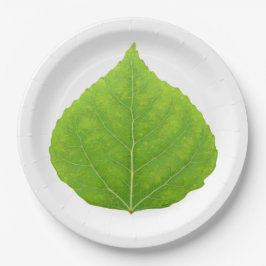 グリーン《植物》アスペンリーフ#11 ペーパープレート