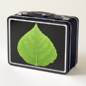 グリーン《植物》アスペンリーフ#11 メタルランチボックス (裏面)