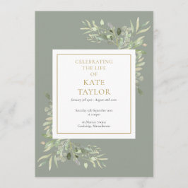 グリーン 葉の葬儀 追悼 式次第 奉仕 プログラム