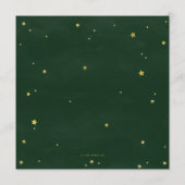 グリーン/金ゴールドスキャッタスタースクエア/ラウンドハロウィン メニュー (裏面)