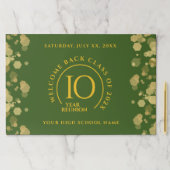 グリーン&金ゴールドスクール懇親会 ペーパーパッド (インサイチュ)