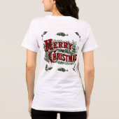 グリーン 1876 メリークリスマス トライブレンドTシャツ (裏面)