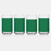 グリーン、Azure、アクアの完璧なブレンドを発見 ガラス缶 (正面)