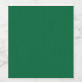 グリーン、Azure、アクアの完璧なブレンドを発見 ワインラベル (シングルラベル)