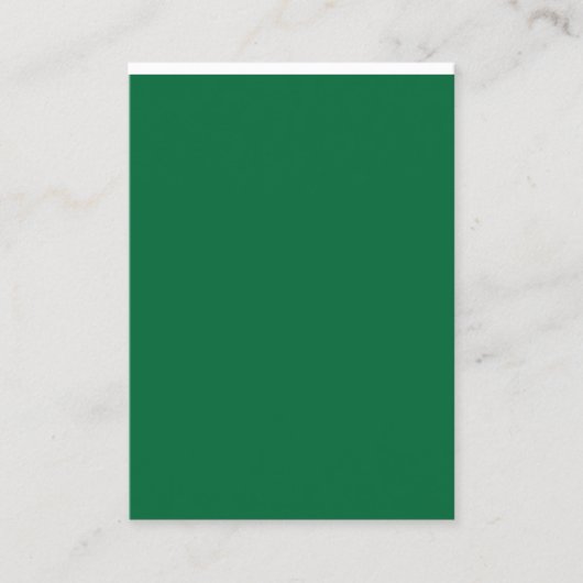 グリーン、Azure、アクアの完璧なブレンドを発見 名刺 (正面)