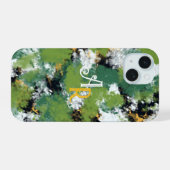 グリーン iPhone 15ケース (裏面横)