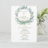 グリーン twin  伝えるテンプレート 招待状 (スタンド正面)