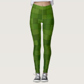 グリーン | Zazzle_Growshop. レギンス (正面)