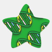 グリーンDNA 星シール (正面)