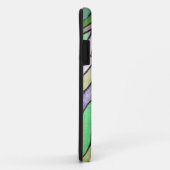 グリーンIPhoneケース内のメタリックホース Case-Mate iPhoneケース (裏面/右)