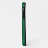 グリーンiPhoneケース マット ミニマリスト スリムカバー Case-Mate iPhoneケース (裏面/左)