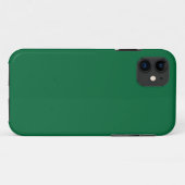 グリーンiPhoneケース マット ミニマリスト スリムカバー Case-Mate iPhoneケース (裏面(横))