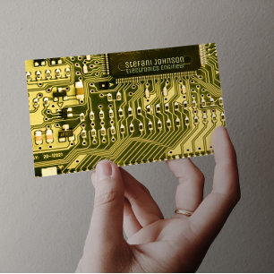 グリーンPCBプリント回路、技術エンジニアリング 名刺